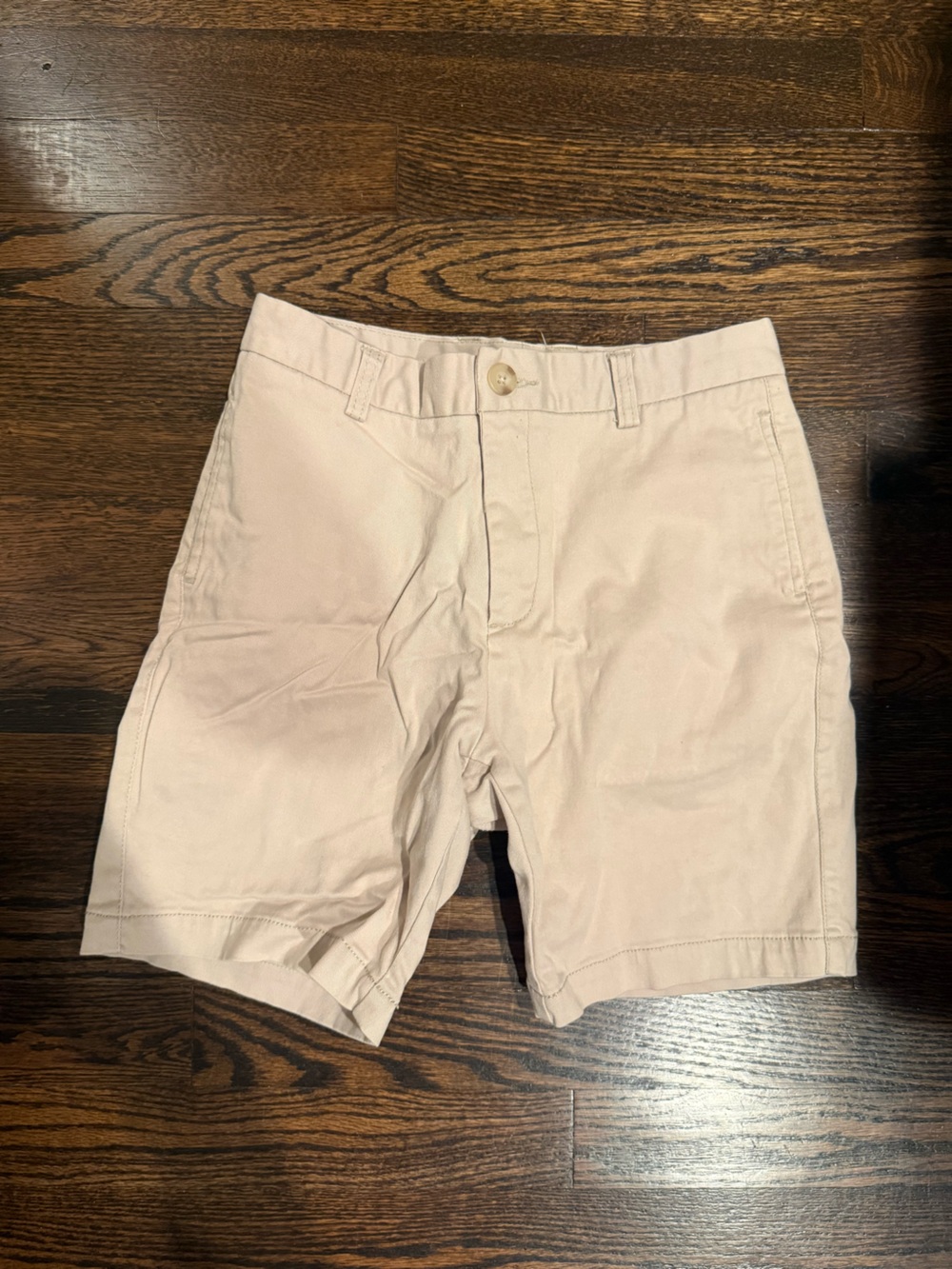 Southern Point Boys Casual Chino Shorts in Light Beige